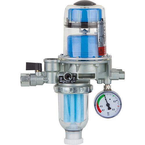 Heizölfilter Flo-Co-Top 2KM Si mit integriertem Filter, RV und Unterdruck-Manometer